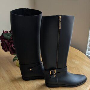Rubber Riding Boots!